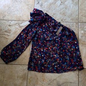 NWT J. Crew Kaleidoscope Stars Off Shoulder Size 8